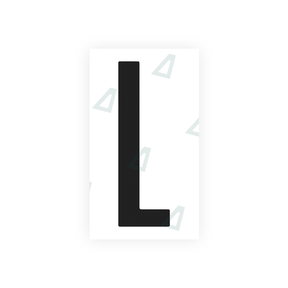 Letter L Sticker - Washington D.C (Current Version)