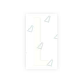 Letter L Sticker - Washington D.C (Current Version)