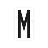 Nanofilm Ecoslick™ for US (New York) license plates - Symbol "M"