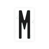 Nanofilm Ecoslick™ for US (North Carolina) license plates - Symbol "M"