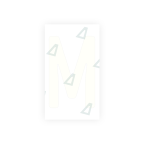 Autocollant pour plaques d'immatriculation Swiss - Symbole "M"