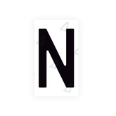 Nanofilm Ecoslick™ for spanish license plates - Symbol "N"