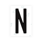 Adhesivo para matrículas de Peru - Símbolo "N"