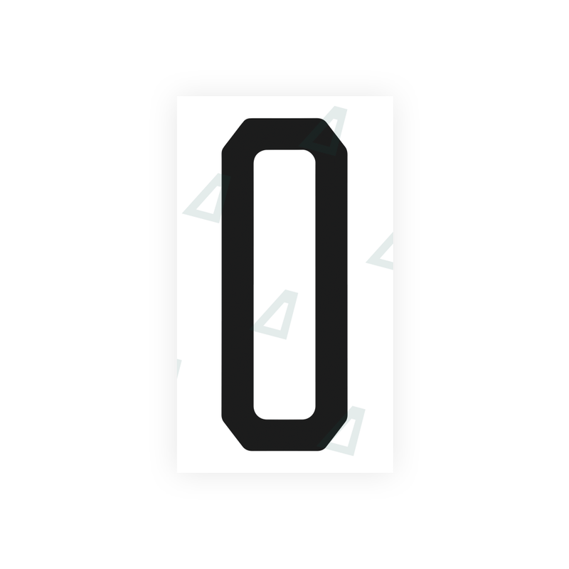 Nanofilm Ecoslick™ for US (Pennsylvania) license plates - Symbol "O"