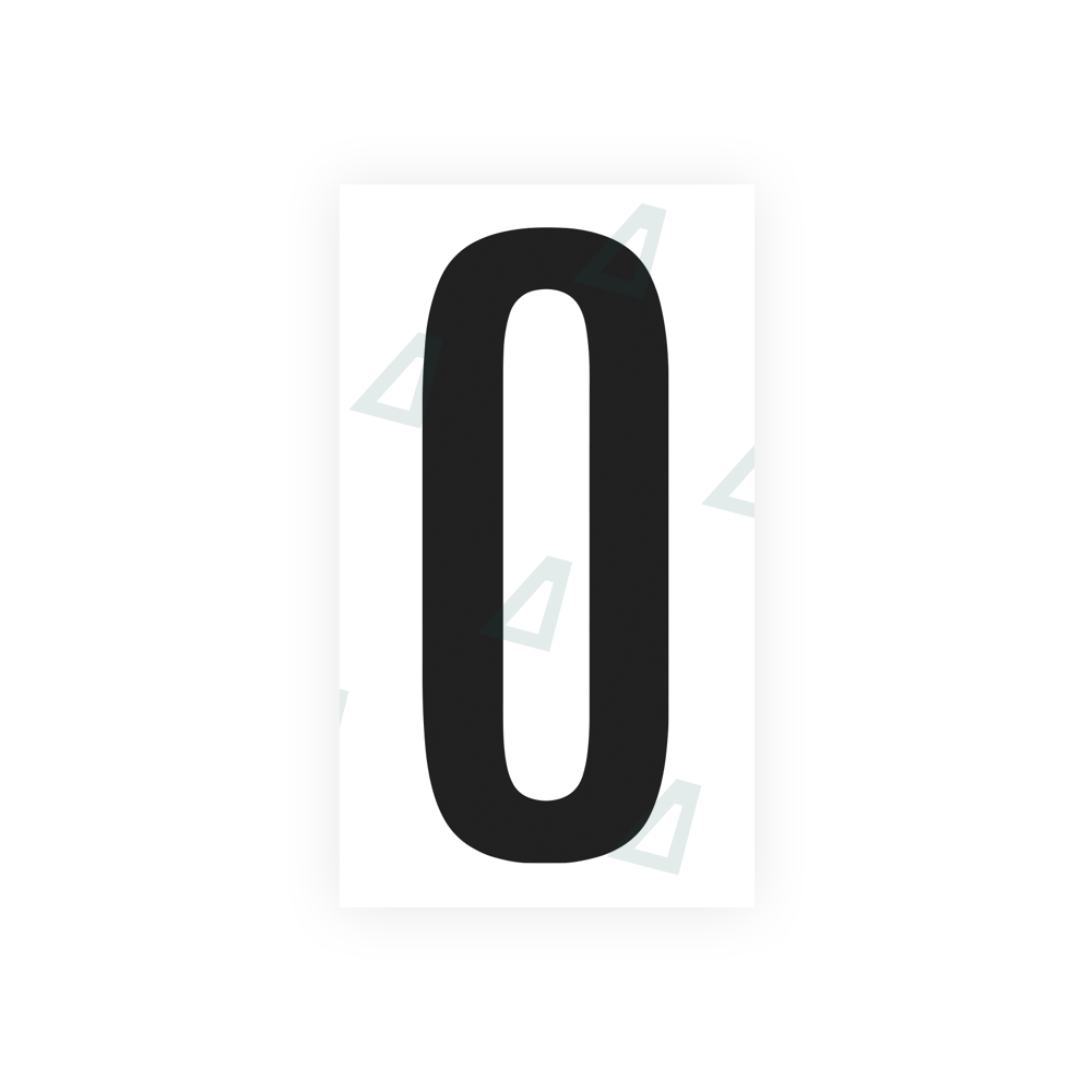 Sticker Letter O - Texas (2012 Version)