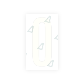 Letter O Sticker - Washington D.C (Current Version)