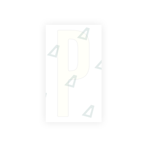 Letter P Sticker - Washington D.C (Current Version)