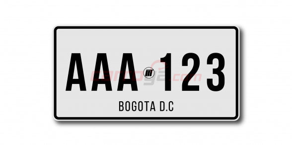 Insulfilm Anti Radar Film for Vehicle License Plates - (Colombia-Bogotá) - Public