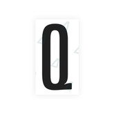 Letter Q Sticker - Washington D.C (Current Version)