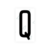 Nanofilm Ecoslick™ for US (Illinois) license plates - Symbol "Q"