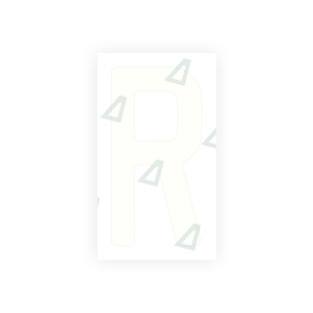Autocollant pour plaques d'immatriculation Swiss - Symbole "R"