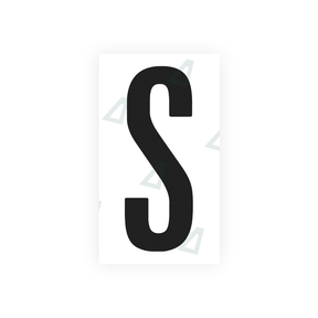 Letter S Sticker - Washington D.C (Current Version)