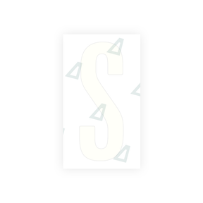 Letter S Sticker - Washington D.C (Current Version)