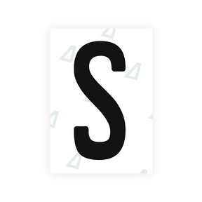 Adhesivo para matrículas de Peru - Símbolo "S"