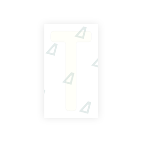 Autocollant pour plaques d'immatriculation Swiss - Symbole "T"