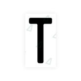 Autocollant pour plaques d'immatriculation Swiss - Symbole "T"