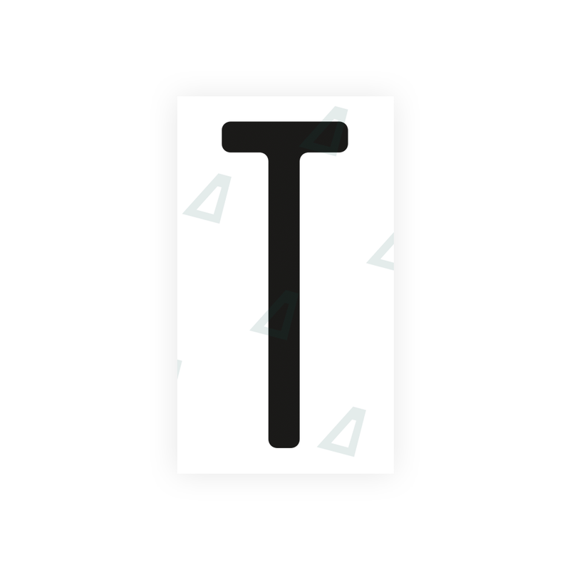 Nanofilm Ecoslick™ for US (Ohio) license plates - Symbol "T"