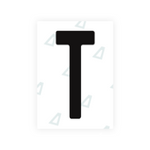Adhesivo para matrículas de Peru - Símbolo "T"