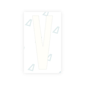 Letter V Sticker - Washington D.C (Current Version)