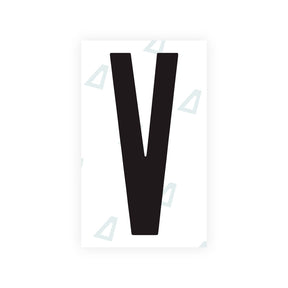 Letter V Sticker - Washington D.C (Current Version)