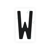 Nanofilm Ecoslick™ for US (California) license plates - Symbol "W" 