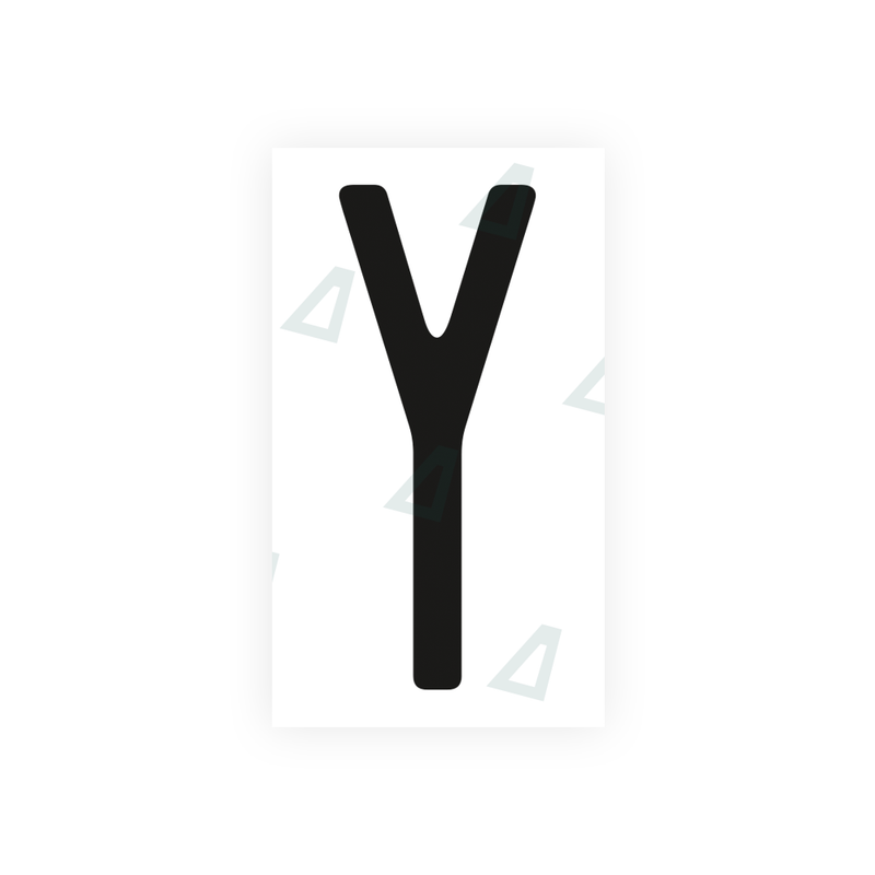 Nanofilm Ecoslick™ for US (Ohio) license plates - Symbol "Y"