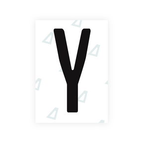 Adhesivo para matrículas de Peru - Símbolo "Y"