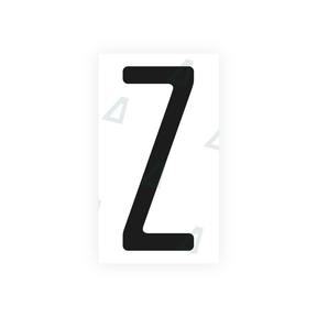 Nanofilm Ecoslick™ for US (Michigan) license plates - Symbol "Z"