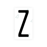 Nanofilm Ecoslick™ for US (Illinois) license plates - Symbol "Z"