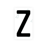 Autocollant pour plaques d'immatriculation Swiss - Symbole "Z"