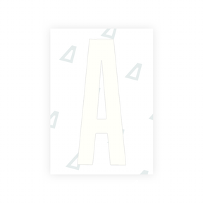 Sticker Letter A - Texas (2012 Version)