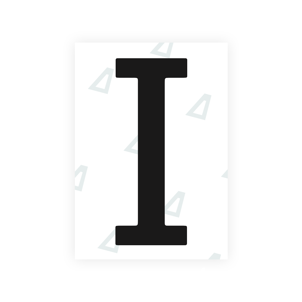 Sticker Letter I - Texas (2012 Version)