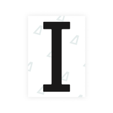 Sticker Letter I - Texas (2012 Version)