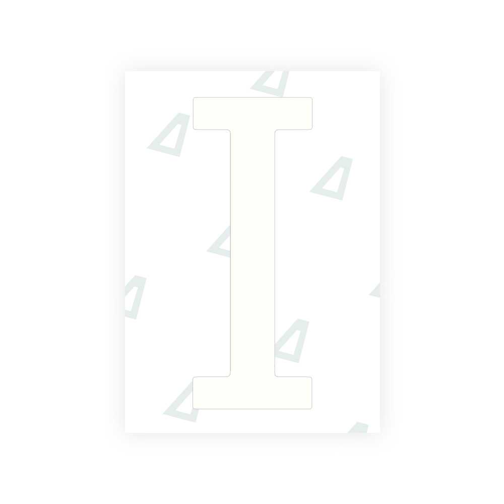 Sticker Letter I - Texas (2012 Version)