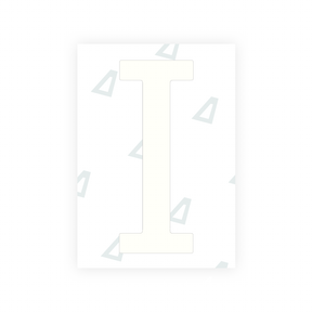 Sticker Letter I - Texas (2012 Version)