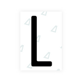 Sticker Letter L - Florida (2019 Version)