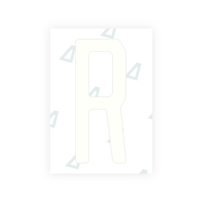Sticker Letter R - Florida (2019 Version)