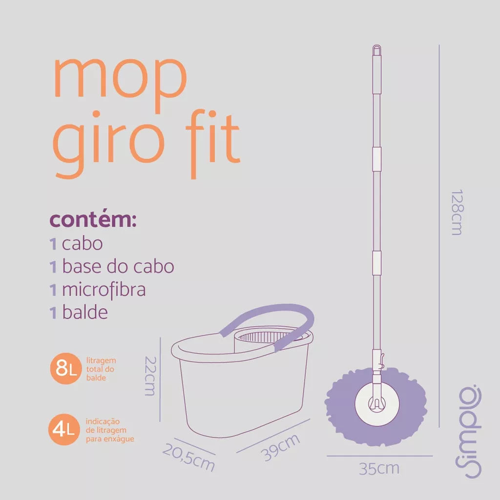 Mop Giratório - Shopp All